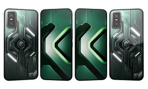 infinix GT 30 5G Plus Pulse Green 3D model