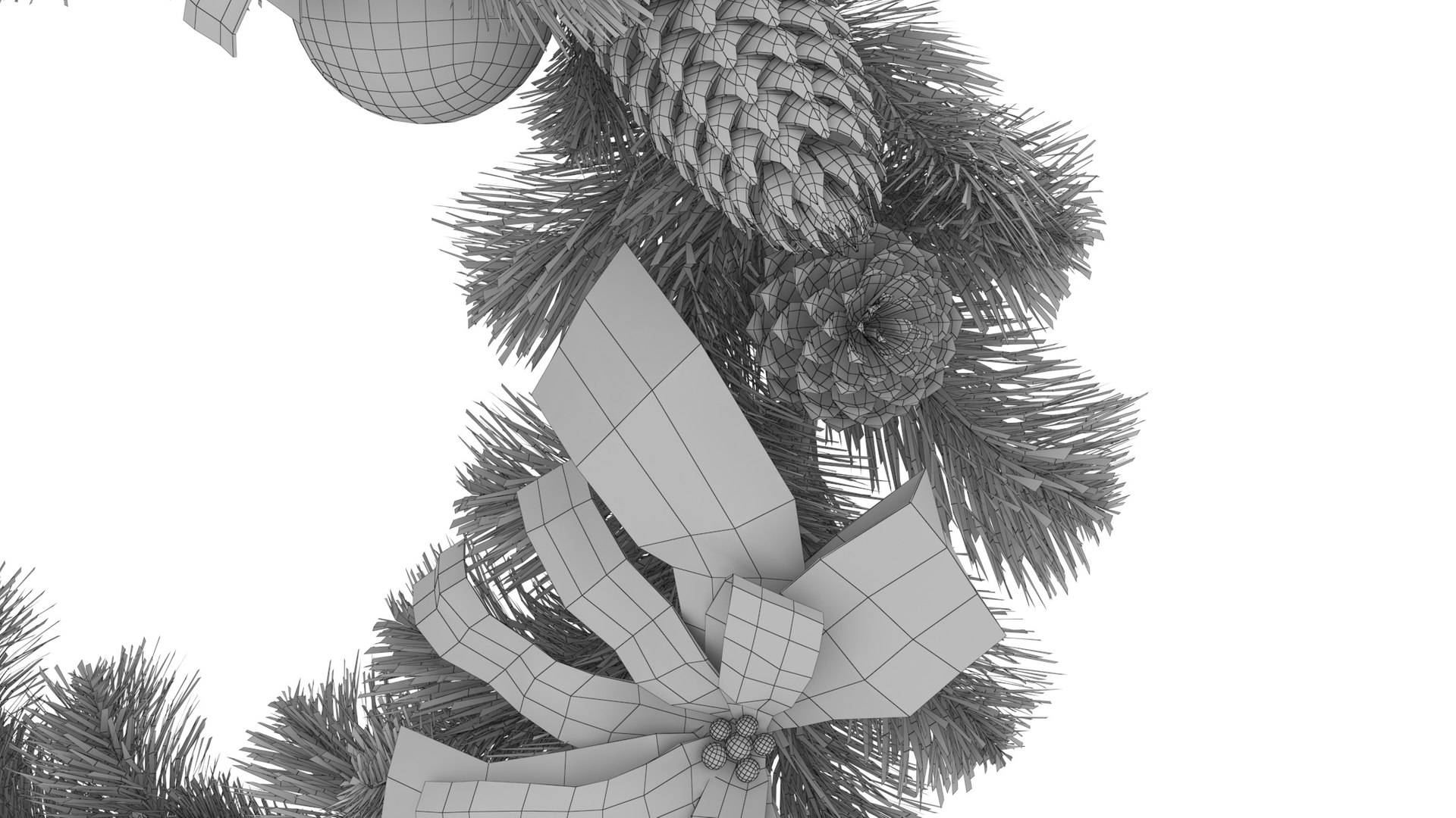 Christmas Wreath  with Snow 3D https://p.turbosquid.com/ts-thumb/qQ/oOrKdc/a8/wire_0005/jpg/1641398153/1920x1080/fit_q87/91422ec81ad21f59c3fc875c280d3099d4d9c3a1/wire_0005.jpg