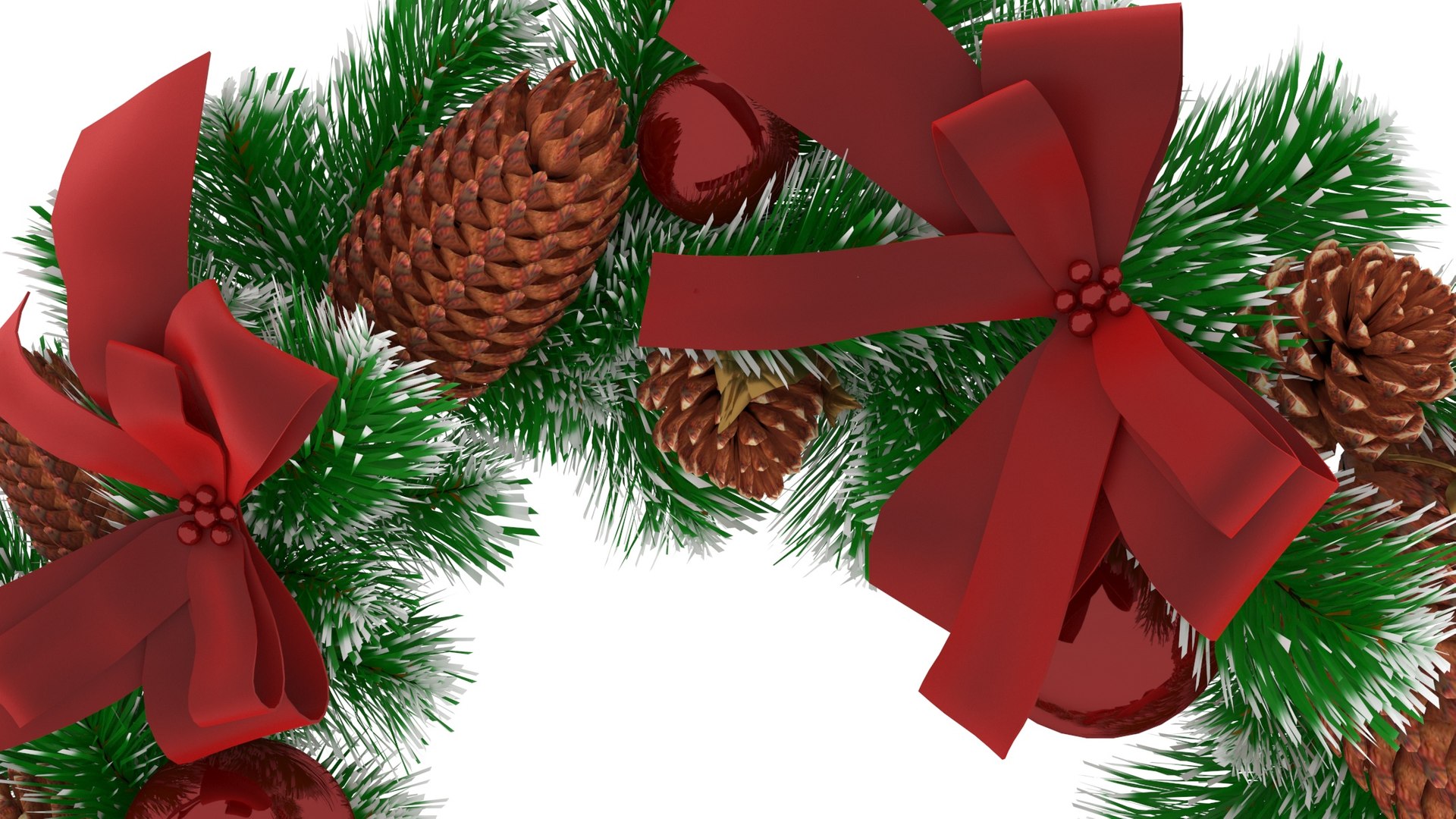 Christmas Wreath  with Snow 3D https://p.turbosquid.com/ts-thumb/qQ/oOrKdc/sV/im_0007/jpg/1641398152/1920x1080/fit_q87/7f9fe3eee334dfeeb523dcd95026c36b398f0640/im_0007.jpg