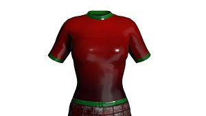 Ruby Bodysuit 3D model