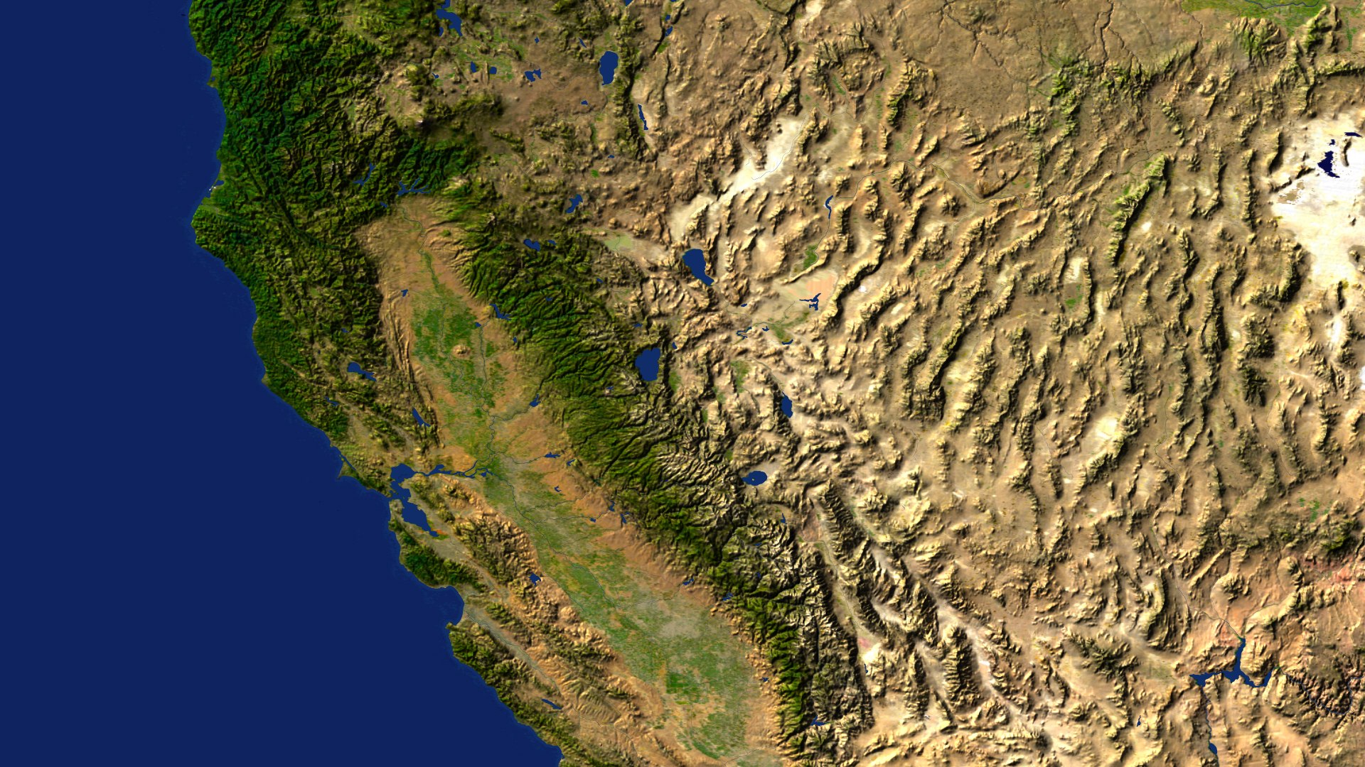 3d Long Valley Model