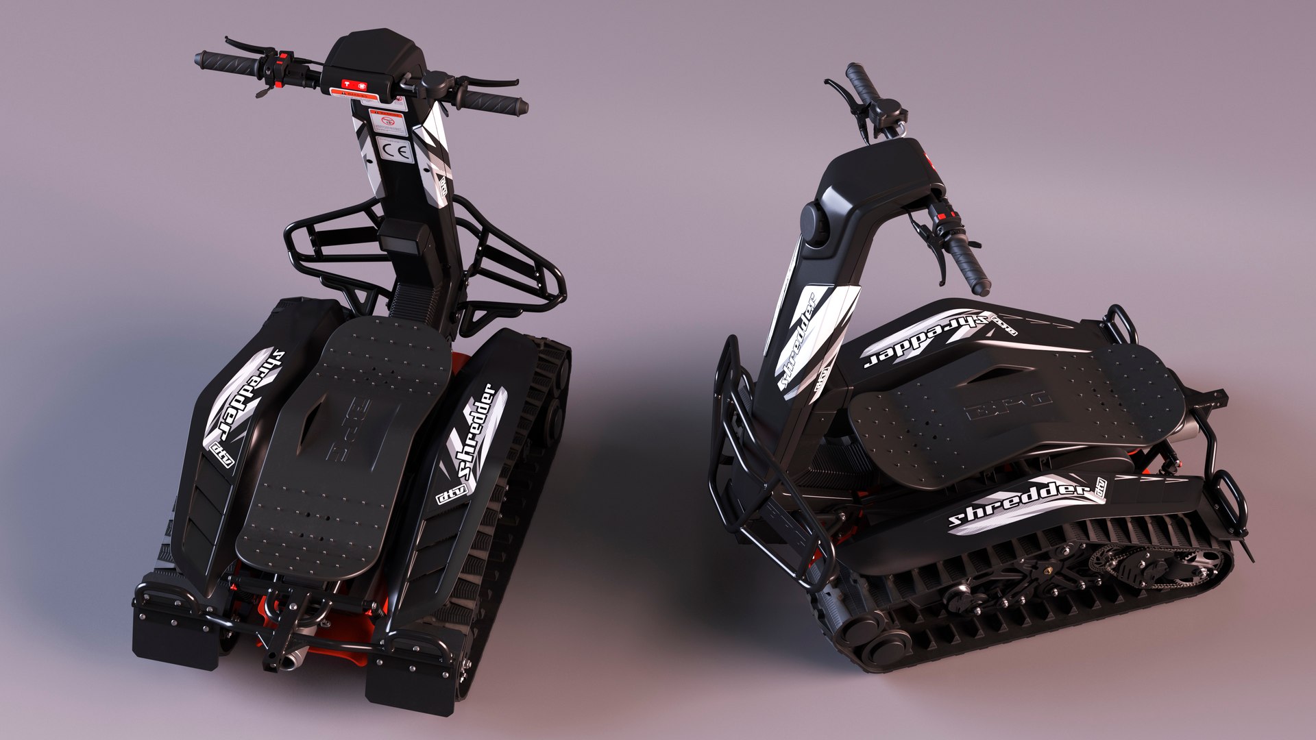 All Terrain Shredder DTV 3D Model - TurboSquid 2168225