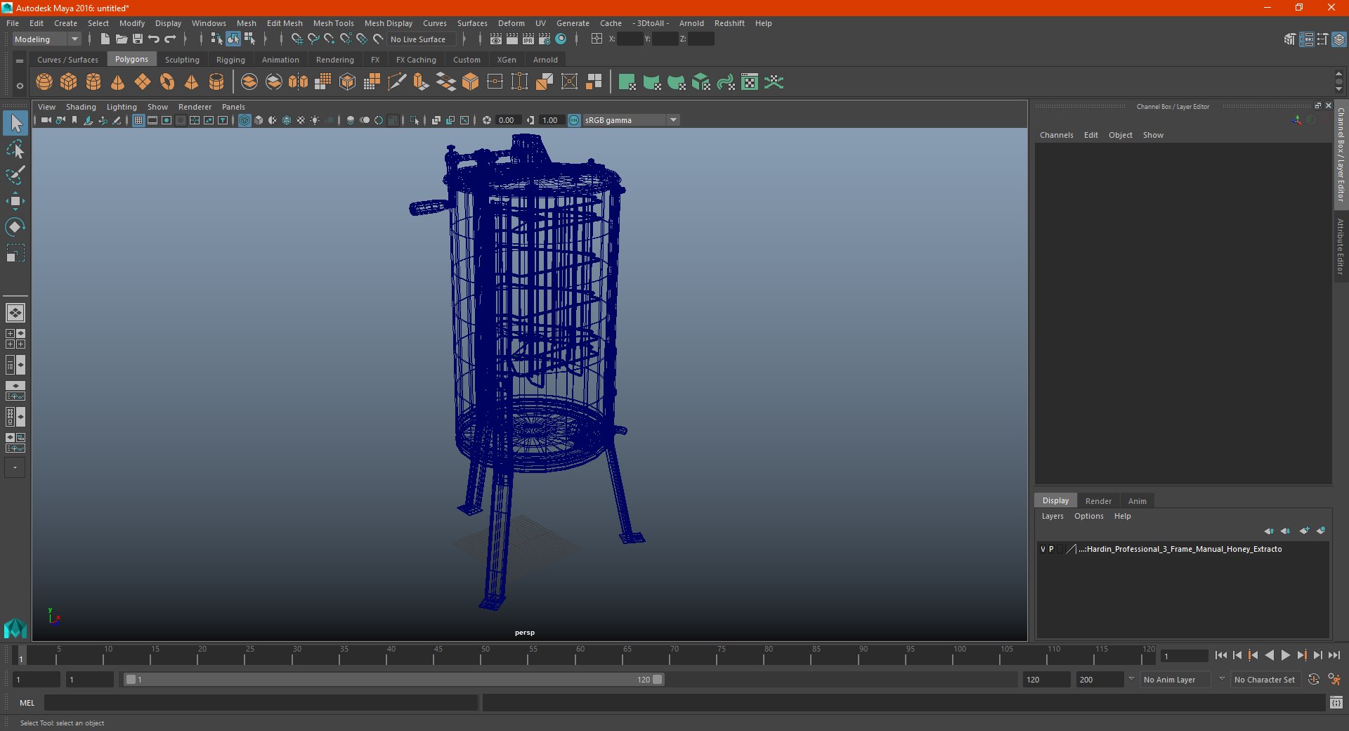 3D Hardin Professional 3 Frame Manual Honey Extractor model https://p.turbosquid.com/ts-thumb/qR/1bA7sL/6Q/hardinprofessional3framemanualhoneyextractor3dsmodel021/jpg/1619139635/1920x1080/fit_q87/788c8d9bde8c38787d9c983cbac65fefc2c029c2/hardinprofessional3framemanualhoneyextractor3dsmodel021.jpg