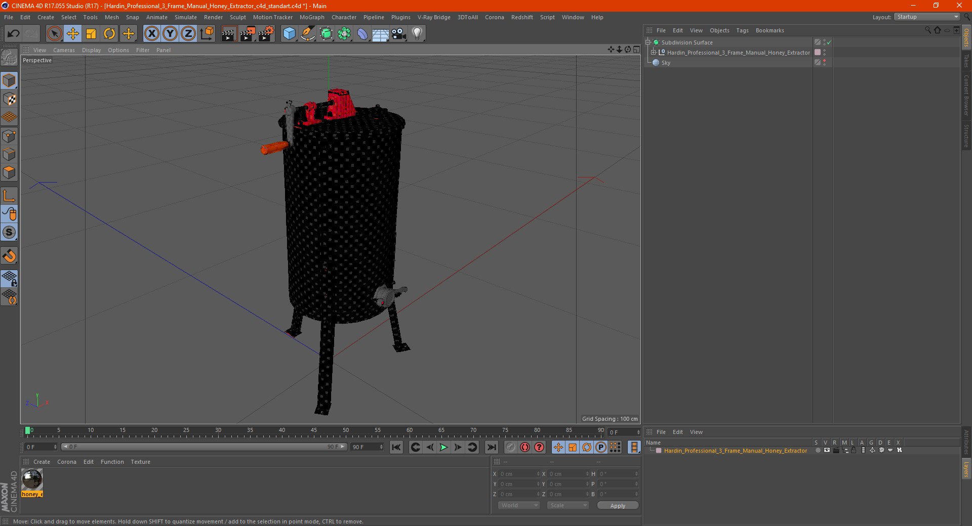 3D Hardin Professional 3 Frame Manual Honey Extractor model https://p.turbosquid.com/ts-thumb/qR/1bA7sL/E8/hardinprofessional3framemanualhoneyextractor3dsmodel020/jpg/1619139629/1920x1080/fit_q87/69242a0173467644e8a3852b9b0c7084ed8b2f34/hardinprofessional3framemanualhoneyextractor3dsmodel020.jpg