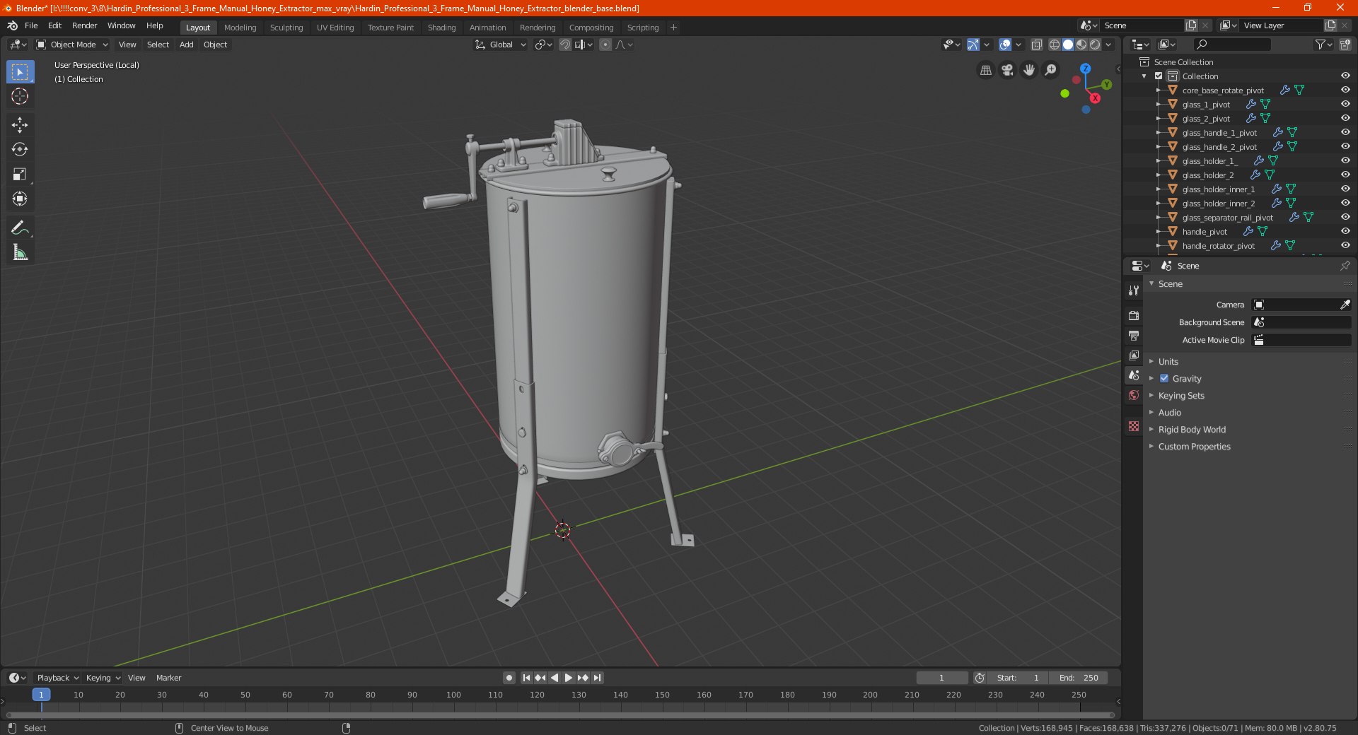 3D Hardin Professional 3 Frame Manual Honey Extractor model https://p.turbosquid.com/ts-thumb/qR/1bA7sL/tc/hardinprofessional3framemanualhoneyextractor3dsmodel022/jpg/1619139643/1920x1080/fit_q87/ea139fabf0751fa6e7783aa99bd3b7b890ec141f/hardinprofessional3framemanualhoneyextractor3dsmodel022.jpg