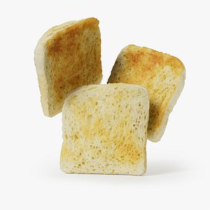 Bread - Toast 3D