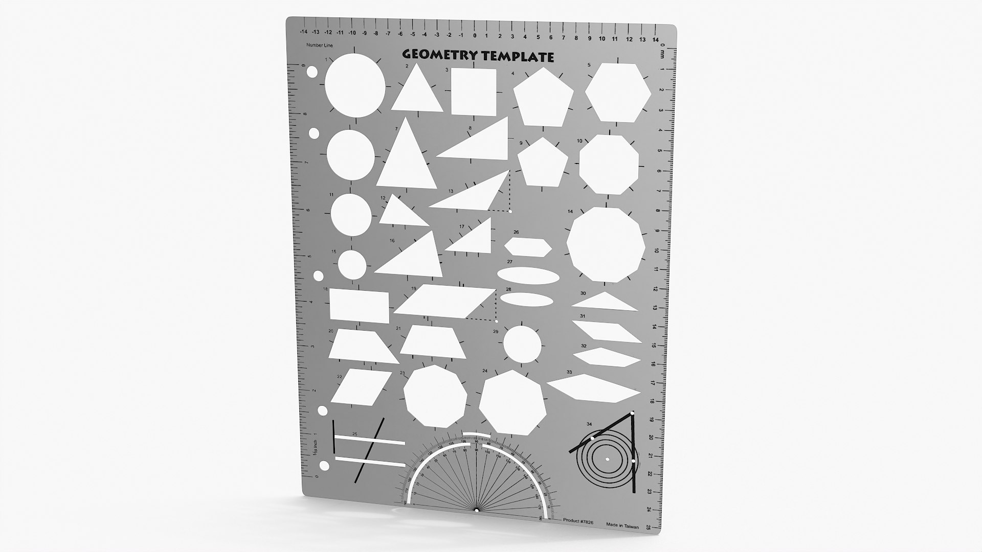 3D Sheets Of Paper With Ruler And Pen Model - TurboSquid 2422758