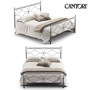 3d model of bed cantori