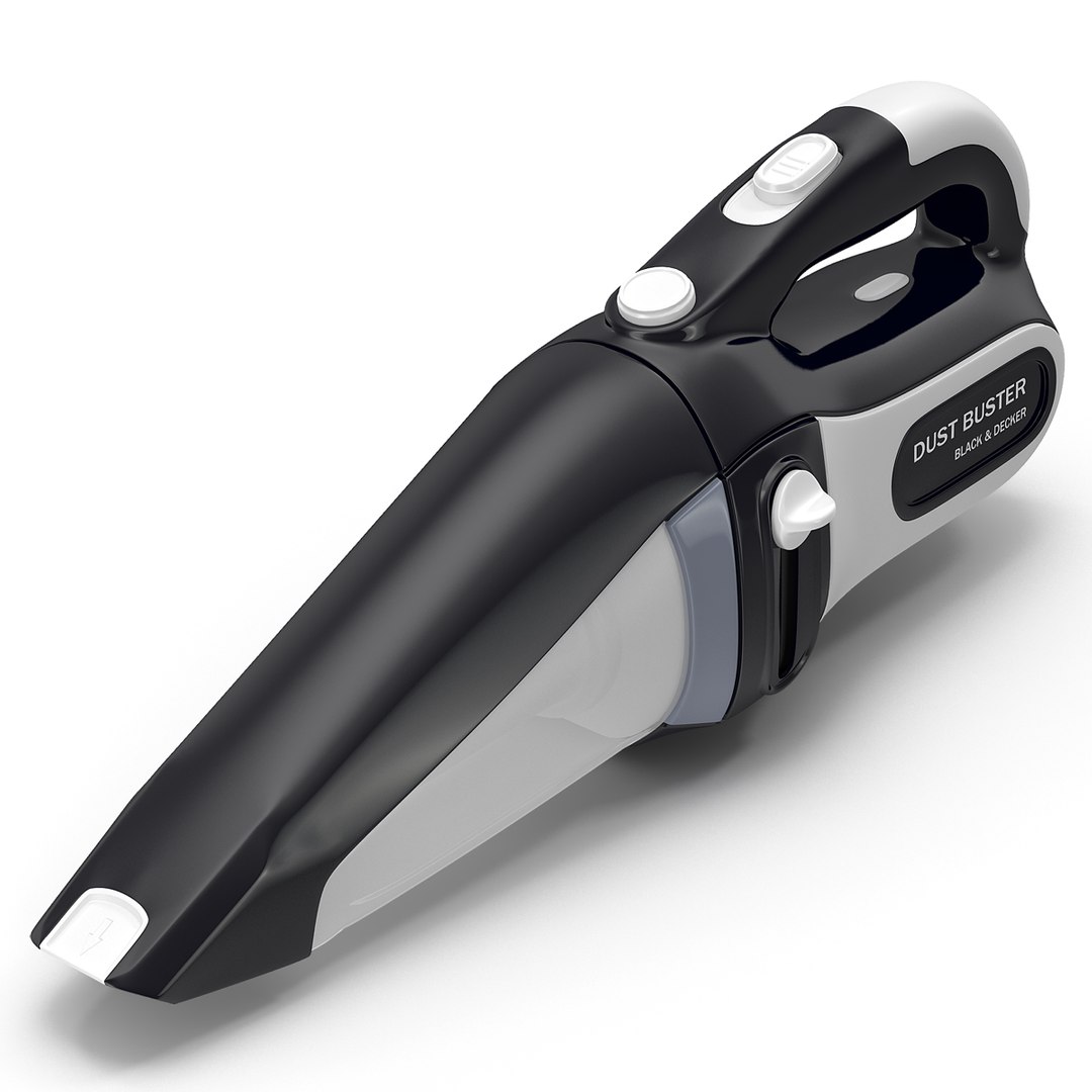 Handheld Vacuum Cleaner 3D model preview