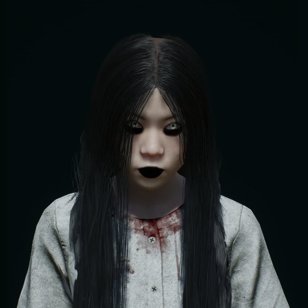 3D model Ghost Asian Female
