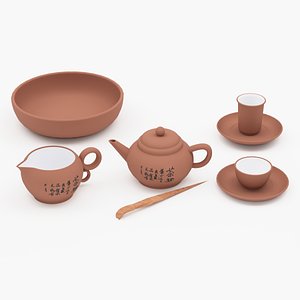 Chinese traditional ceremony tea set