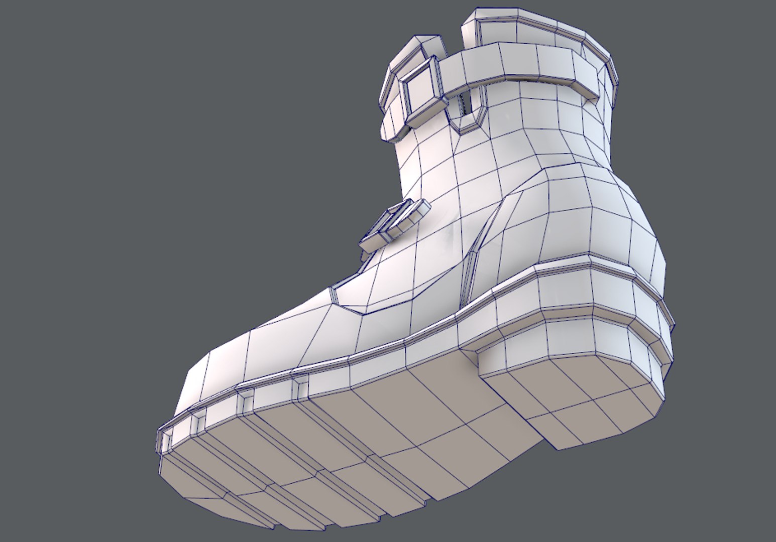 3D shoes cartoonv16 character cartoon model - TurboSquid 1312578