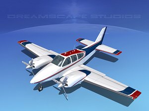 Beechcraft B55 Baron V07