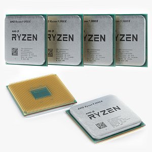 AMD Ryzen 5000 Series 3D model