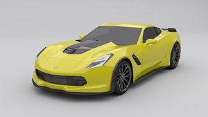 Chevrolet Corvette C7 Z06 2014 3D model