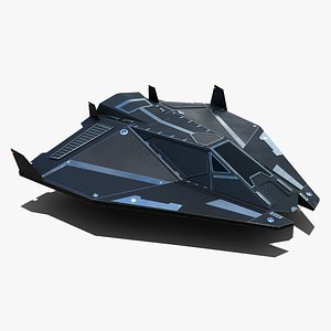 Futuristic Spaceship 01