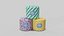 Toiled Paper with wrapped Label