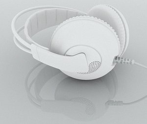 headphones phones 3d max