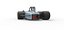Supermodified 3-to-1 race car Scale 1 to 25