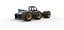 Supermodified 3-to-1 race car Scale 1 to 25