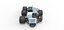 Supermodified 3-to-1 race car Scale 1 to 25