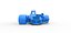 Supermodified 3-to-1 race car Scale 1 to 25