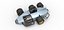 Supermodified 3-to-1 race car Scale 1 to 25