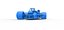 Supermodified 3-to-1 race car Scale 1 to 25