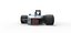 Supermodified 3-to-1 race car Scale 1 to 25