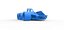 Supermodified 3-to-1 race car Scale 1 to 25