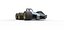Supermodified 3-to-1 race car Scale 1 to 25