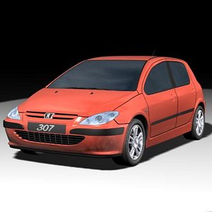 Free Peugeot Peugeot-307 3D Models for Download