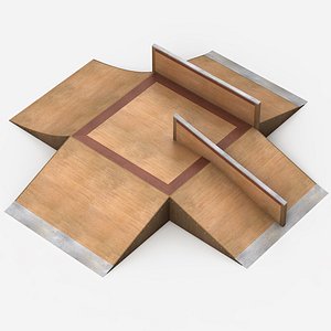 3d max skate ramp