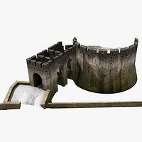 Carcassonne medieval city in 2024 - St-Louis barbican