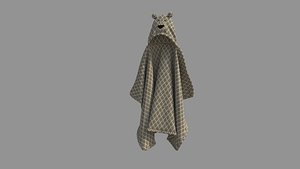 3D Cute Bathrobes with Hood