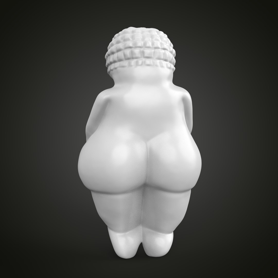 Venus of willendorf 3D https://p.turbosquid.com/ts-thumb/qR/iflJGy/6x/untitled.1.10/jpg/1648198023/1920x1080/fit_q87/e1862a7328a43bc87bbd7f32f505b9c54f6bba68/untitled.1.10.jpg