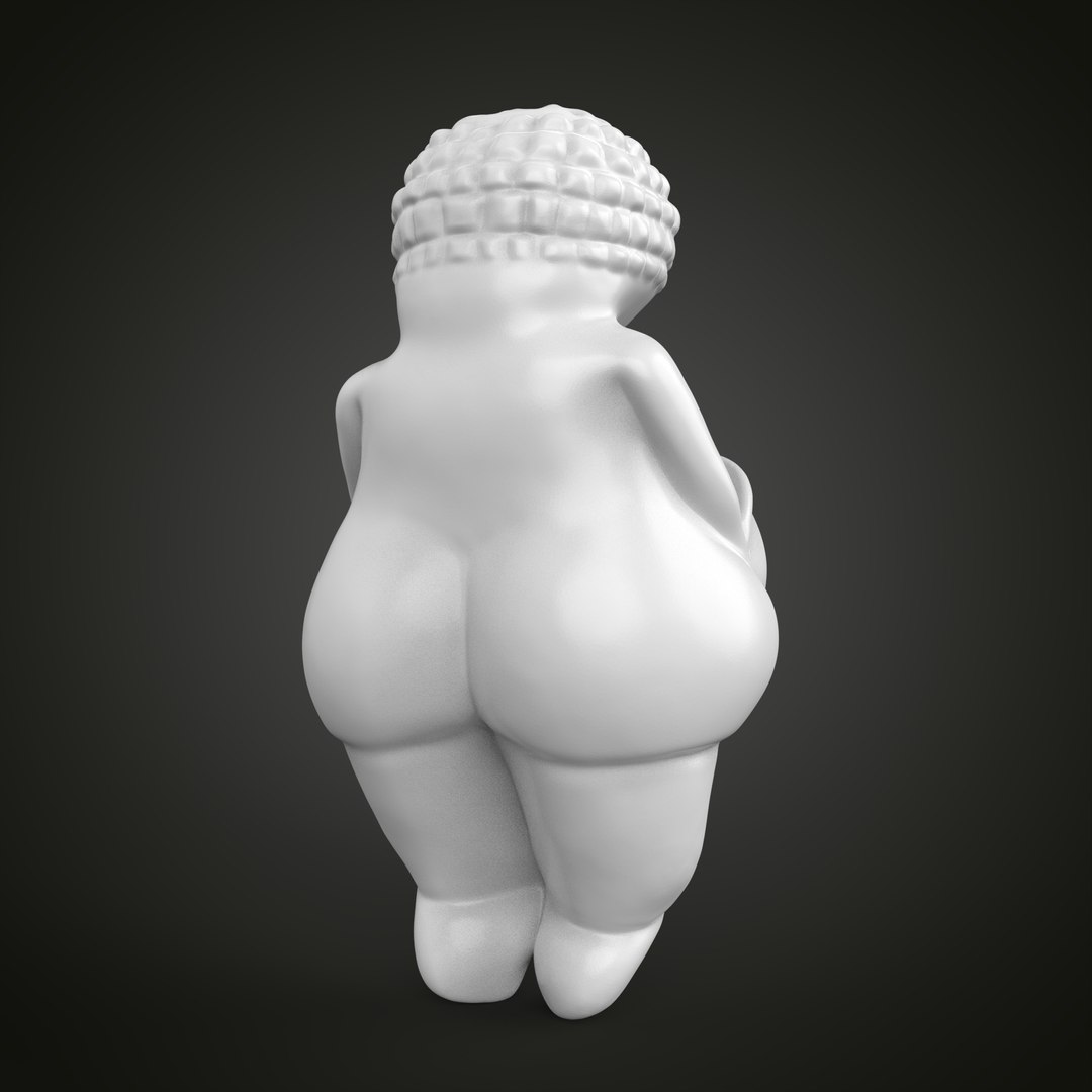 Venus of willendorf 3D https://p.turbosquid.com/ts-thumb/qR/iflJGy/Jq/untitled.1.12/jpg/1648198024/1920x1080/fit_q87/a71eab679e94e1c0d2b900e82809b3034a8d13bd/untitled.1.12.jpg