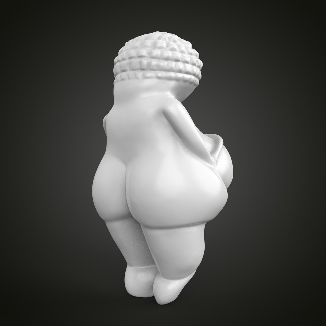 Venus of willendorf 3D https://p.turbosquid.com/ts-thumb/qR/iflJGy/Kk/untitled.1.13/jpg/1648198024/1920x1080/fit_q87/0360fc6c879e1d8485f98ffeccab27e3fe229e5f/untitled.1.13.jpg