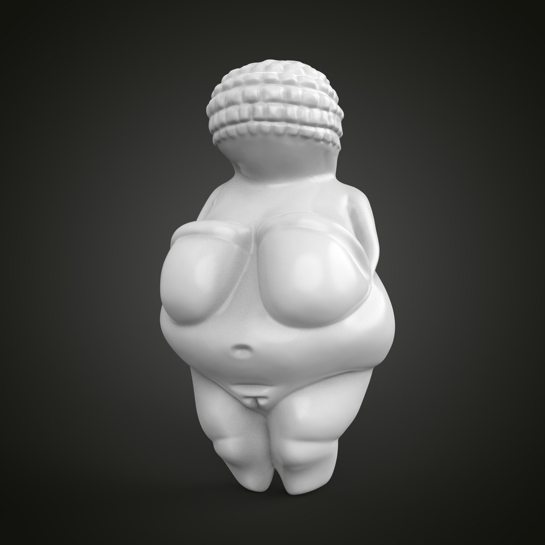 Venus of willendorf 3D https://p.turbosquid.com/ts-thumb/qR/iflJGy/PB/untitled.1.2/jpg/1648198019/1920x1080/fit_q87/5baac7e6a1ccf4ac6cce7c9387cda706b0c92ff5/untitled.1.2.jpg
