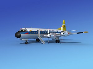 3d propellers electra lockheed model