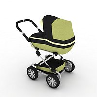 Low polygon pram