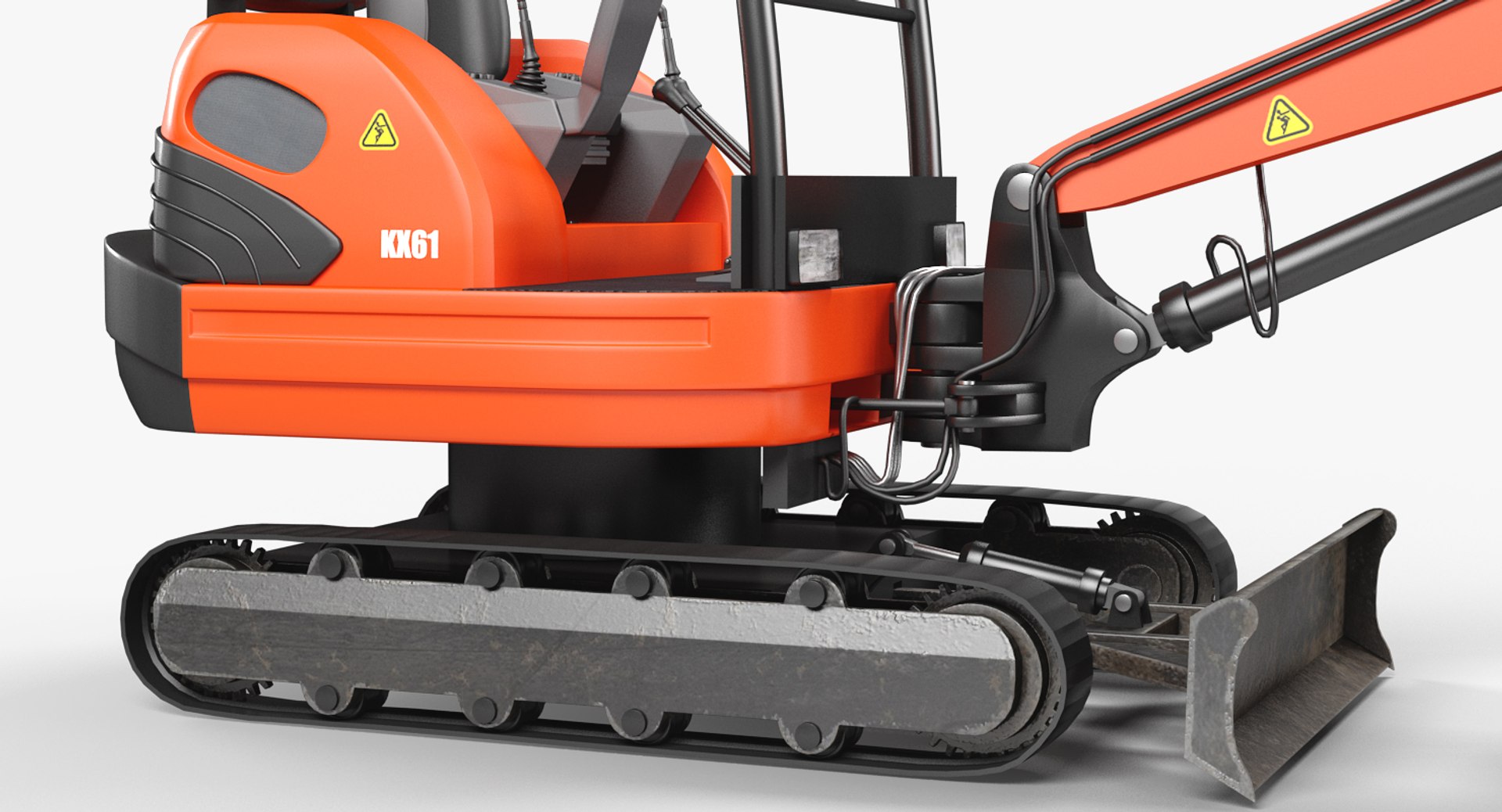 3D Mini Excavator Kubota Kx Model - TurboSquid 1295974 3D Mini Excavator Kubota Kx Model - TurboSquid 1295974