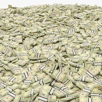 Bunch of Five Dollar Bills V1