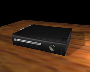 xbox 360 fat 3D Model