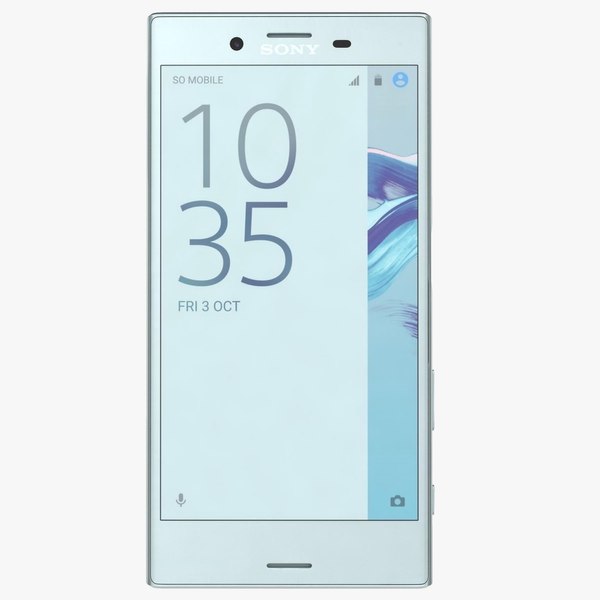 sony xperia x compact 3d model