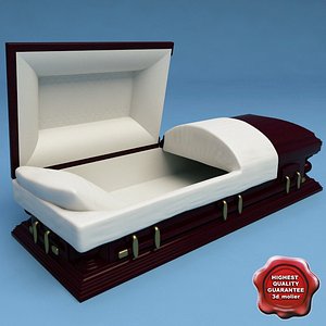 coffin modelled lwo