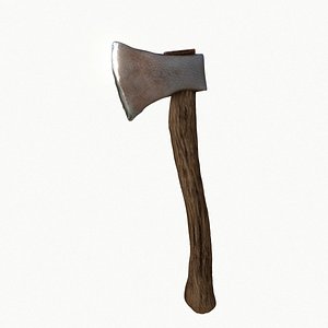 3D Simple hatchet