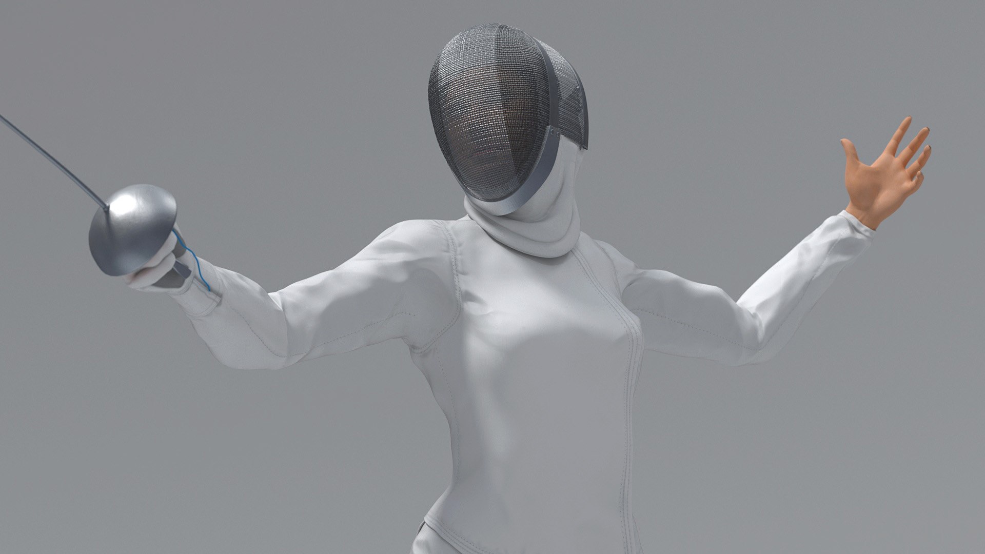 Female Fencer Epee Animated HQ Editorial License 3D model https://p.turbosquid.com/ts-thumb/qS/1xlLVb/75/image_13/jpg/1777458921/1920x1080/fit_q87/67d18bcd3f782d275d02041b5d07bc193ad81d8b/image_13.jpg