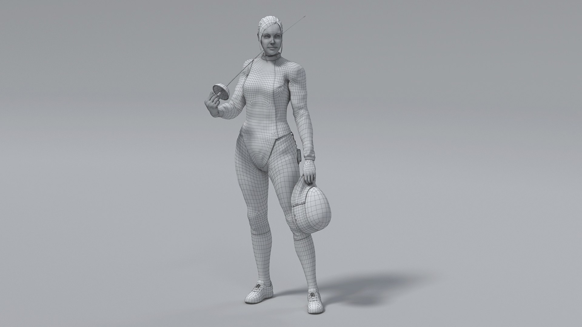 Female Fencer Epee Animated HQ Editorial License 3D model https://p.turbosquid.com/ts-thumb/qS/1xlLVb/C8/image_03/jpg/1777458889/1920x1080/fit_q87/d9fcf7467461fb35ca3c952a4cfe5b1894e62e58/image_03.jpg