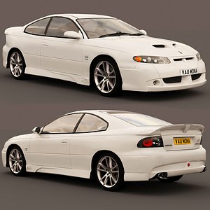 vauxhall monaro vxr 2005 3D model